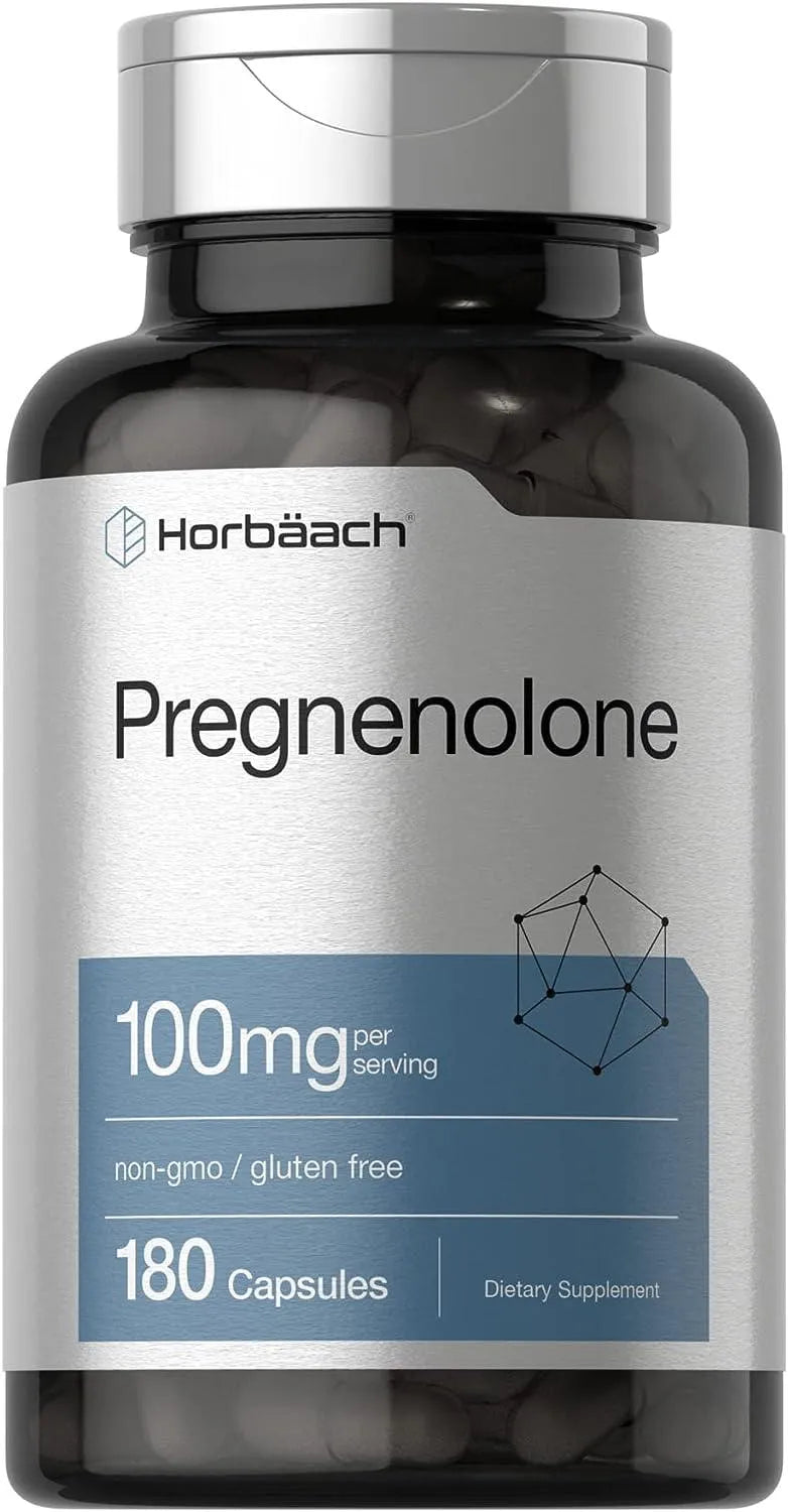 HORBAACH - Horbaach Pregnenolone 100Mg. 180 Capsulas - The Red Vitamin MX - Suplementos Alimenticios - {{ shop.shopifyCountryName }}