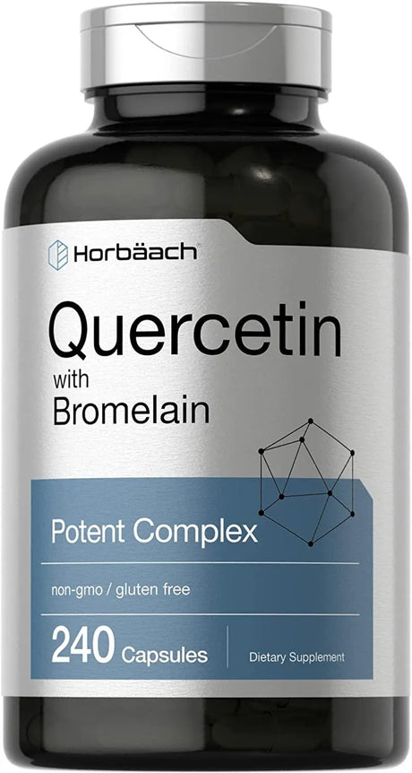 HORBAACH - Horbaach Quercetin with Bromelain Supplement 240 Capsulas - The Red Vitamin MX - Suplementos Alimenticios - {{ shop.shopifyCountryName }}