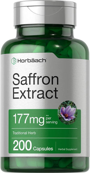 HORBAACH - Horbaach Saffron Extract Capsules 177Mg. 200 Capsulas - The Red Vitamin MX - Suplementos Alimenticios - {{ shop.shopifyCountryName }}