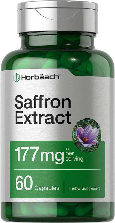 HORBAACH - Horbaach Saffron Extract Capsules 177Mg. 60 Capsulas - The Red Vitamin MX - Suplementos Alimenticios - {{ shop.shopifyCountryName }}