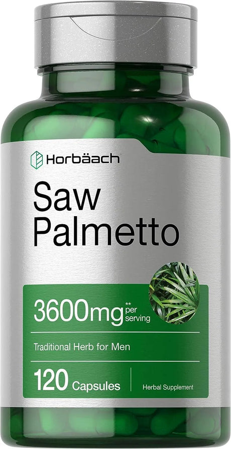 HORBAACH - Horbaach Saw Palmetto Extract 3600Mg. 120 Capsulas - The Red Vitamin MX - Suplementos Alimenticios - {{ shop.shopifyCountryName }}