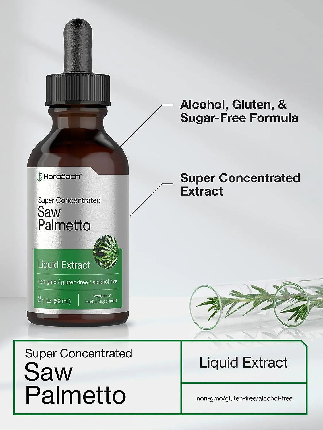 HORBAACH - Horbaach Saw Palmetto Liquid Extract 59Ml. - The Red Vitamin MX - Suplementos Alimenticios - {{ shop.shopifyCountryName }}