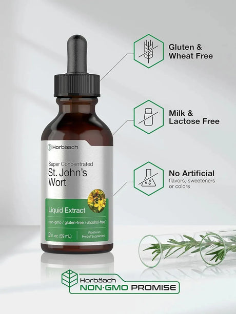 HORBAACH - Horbaach St Johns Wort Tincture 59Ml. - The Red Vitamin MX - Suplementos Alimenticios - {{ shop.shopifyCountryName }}