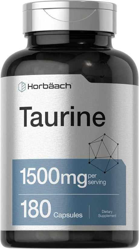 HORBAACH - Horbaach Taurine 1500Mg. 180 Capsulas - The Red Vitamin MX - Suplementos Alimenticios - {{ shop.shopifyCountryName }}