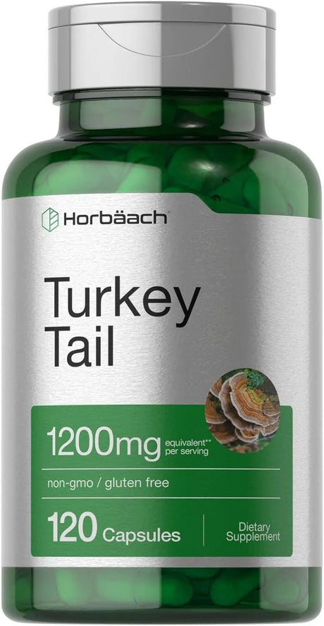 HORBAACH - Horbaach Turkey Tail Mushroom 1200Mg. 120 Capsulas - The Red Vitamin MX - Suplementos Alimenticios - {{ shop.shopifyCountryName }}