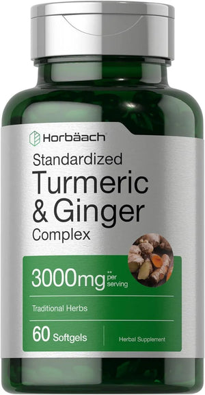 HORBAACH - Horbaach Turmeric and Ginger 3000Mg. 60 Capsulas Blandas - The Red Vitamin MX - Suplementos Alimenticios - {{ shop.shopifyCountryName }}