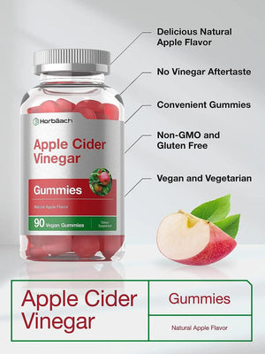 HORBAACH - Horbaach Vegan Apple Cider Vinegar Gummies 90 Gomitas - The Red Vitamin MX - Suplementos Alimenticios - {{ shop.shopifyCountryName }}