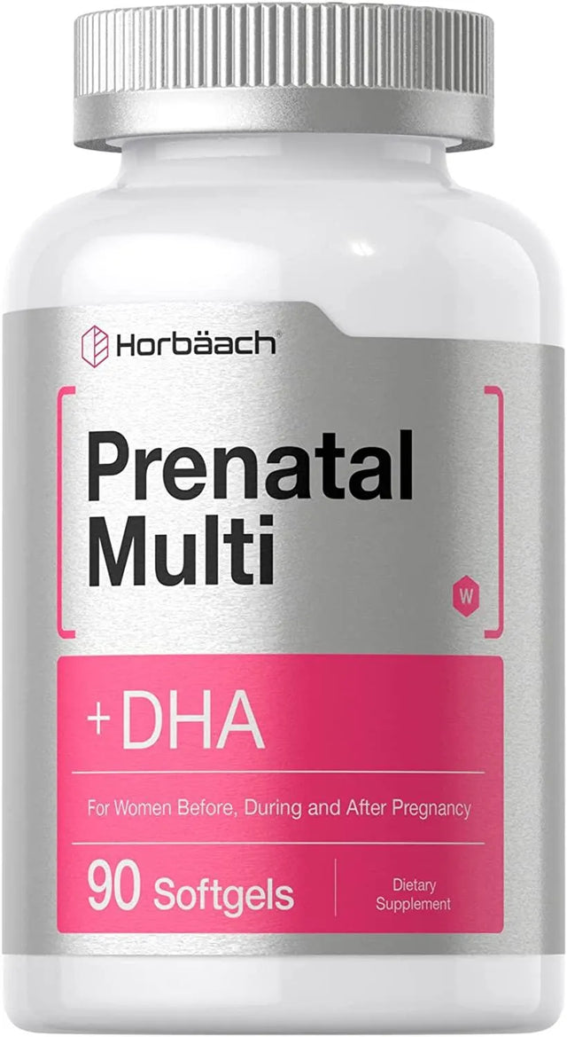 HORBAACH - Horbaach Women's Prenatal Multivitamin DHA, Iron and Folic Acid 90 Capsulas Blandas - The Red Vitamin MX - Suplementos Alimenticios - {{ shop.shopifyCountryName }}