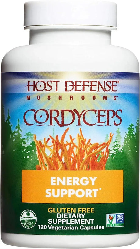 HOST DEFENSE - Host Defense Cordyceps 120 Capsulas - The Red Vitamin MX - Suplementos Alimenticios - {{ shop.shopifyCountryName }}