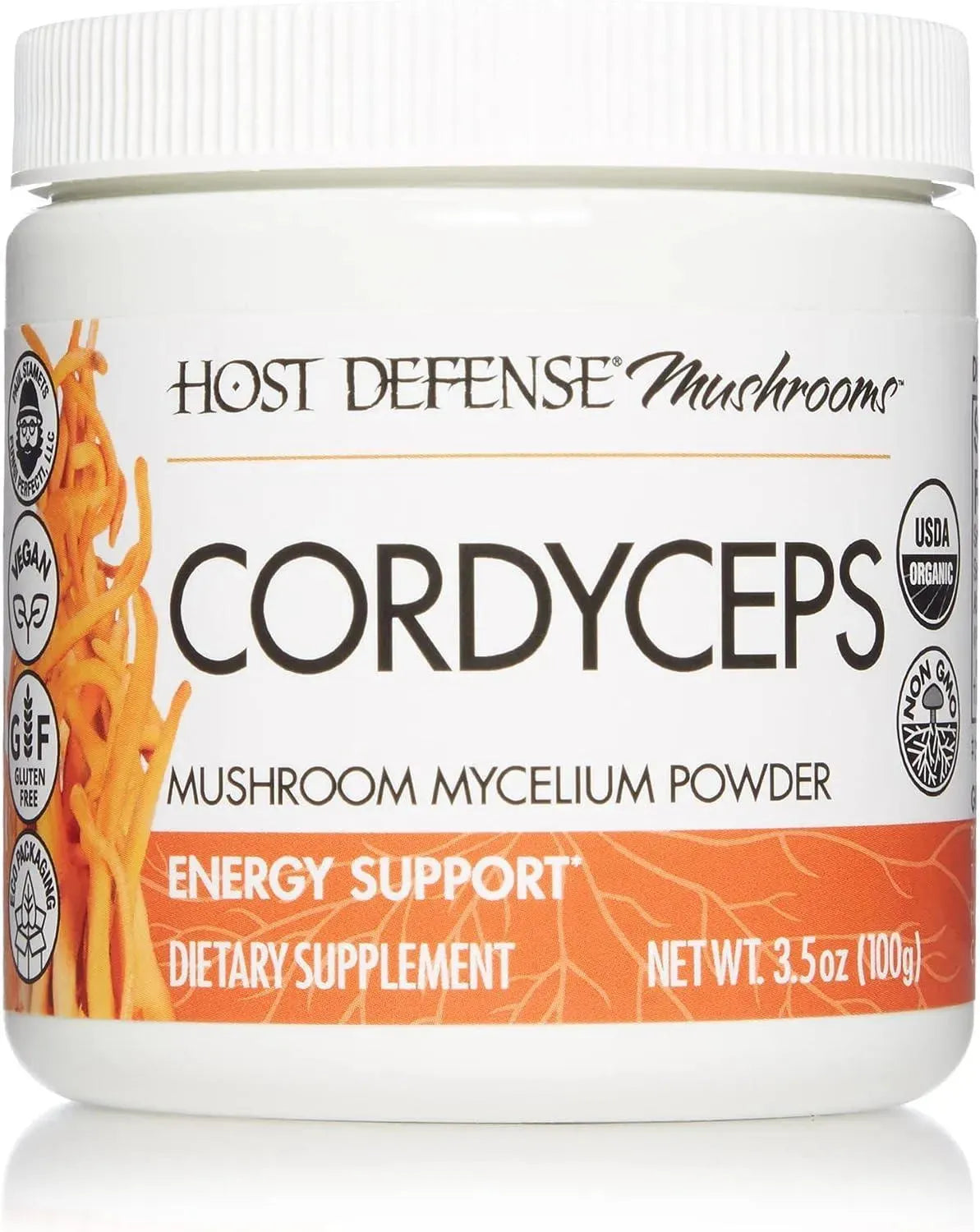 HOST DEFENSE - Host Defense Cordyceps Powder 100Gr. - The Red Vitamin MX - Suplementos Alimenticios - {{ shop.shopifyCountryName }}