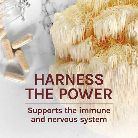 HOST DEFENSE - Host Defense Lion's Mane 30 Capsulas - The Red Vitamin MX - Suplementos Alimenticios - {{ shop.shopifyCountryName }}