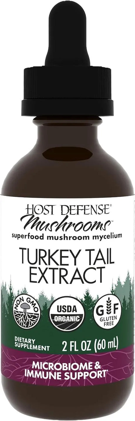 HOST DEFENSE - Host Defense Turkey Tail Extract 60Ml. - The Red Vitamin MX - Suplementos Alimenticios - {{ shop.shopifyCountryName }}