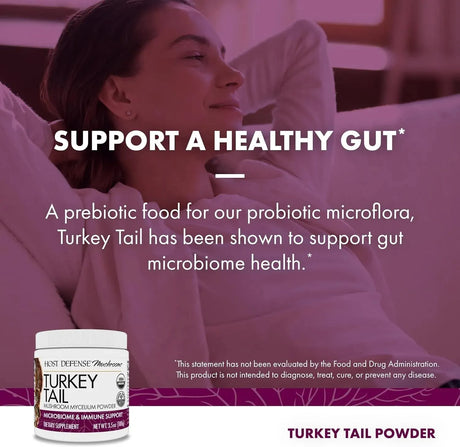 HOST DEFENSE - Host Defense Turkey Tail Mushroom Powder 100Gr. - The Red Vitamin MX - Suplementos Alimenticios - {{ shop.shopifyCountryName }}