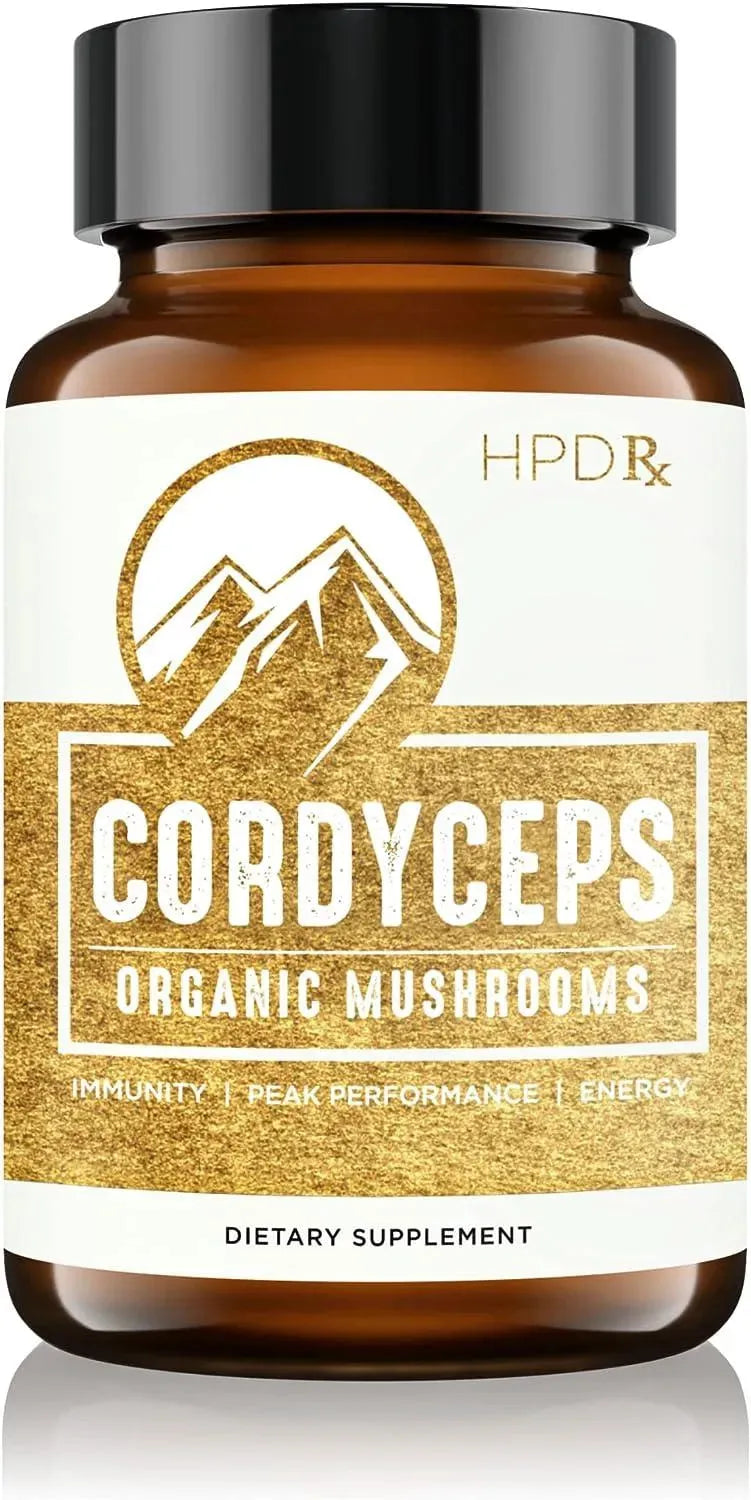 HPD RX - HPD Rx Premium Organic Cordyceps Mushroom Extract 2250Mg. 120 Capsulas - The Red Vitamin MX - Suplementos Alimenticios - {{ shop.shopifyCountryName }}