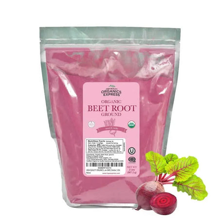 HQO - HQOExpress Organic Beetroot Powder 2 Lbs. - The Red Vitamin MX - Suplementos Alimenticios - {{ shop.shopifyCountryName }}