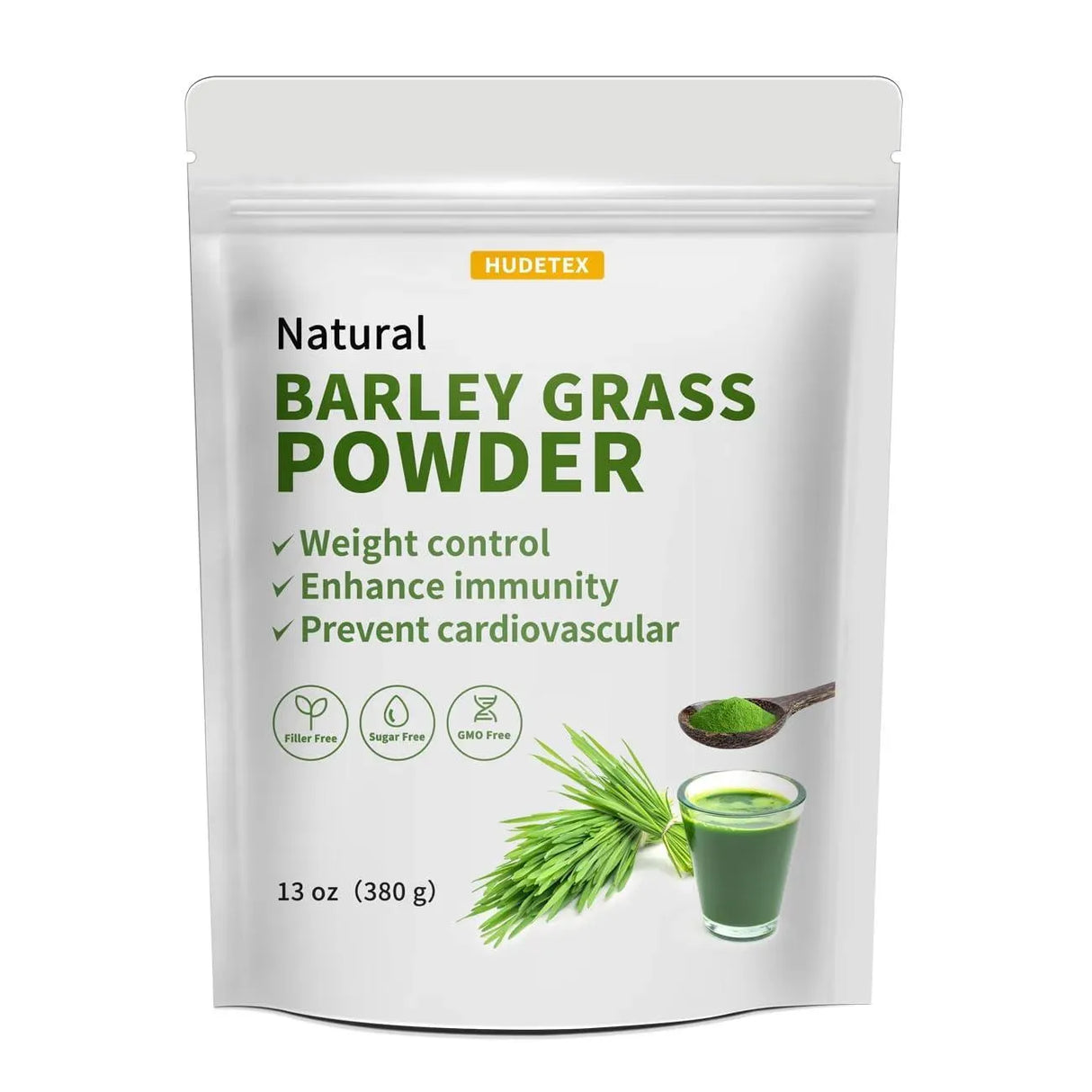 HUDETEX - Hudetex Barley Grass Juice Powder 380Gr. - The Red Vitamin MX - Suplementos Alimenticios - {{ shop.shopifyCountryName }}