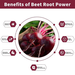 HUDETEX - Hudetex Beetroot Powder Organic 226Gr. - The Red Vitamin MX - Suplementos Alimenticios - {{ shop.shopifyCountryName }}