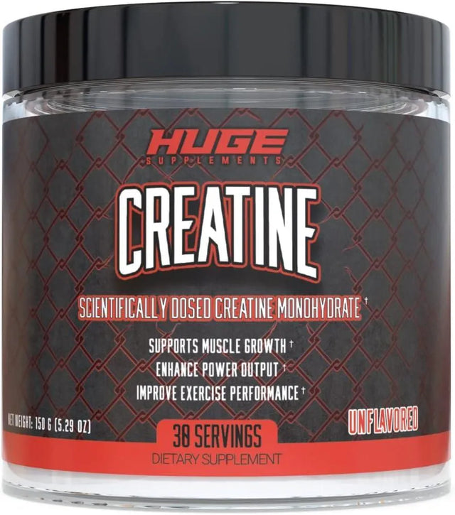 HUGE SUPPLEMENTS - Huge Supplements Creatine Monohydrate Powder 30 Servicios 150Gr. - The Red Vitamin MX - Suplementos Alimenticios - {{ shop.shopifyCountryName }}