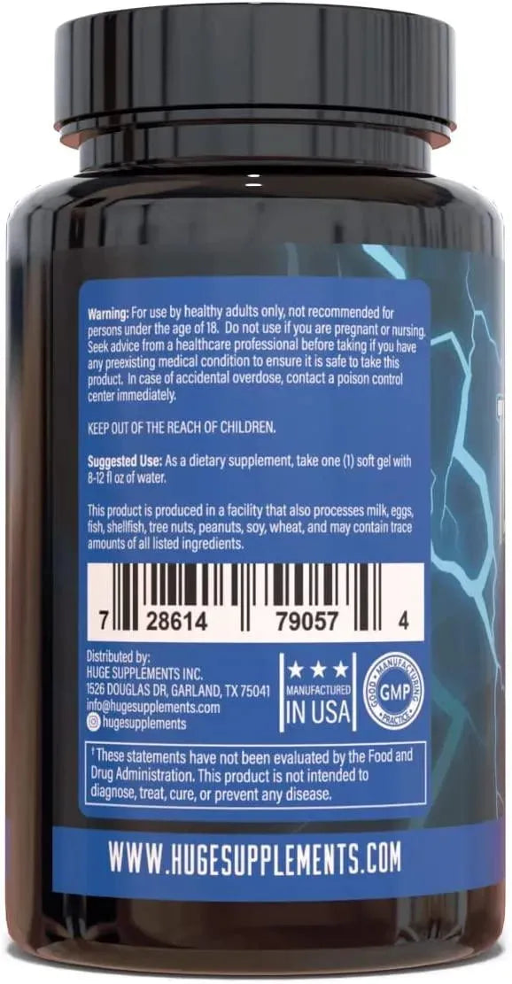 HUGE SUPPLEMENTS - Huge Supplements Turkesterone 60 Capsulas Blandas - The Red Vitamin MX - Suplementos Alimenticios - {{ shop.shopifyCountryName }}