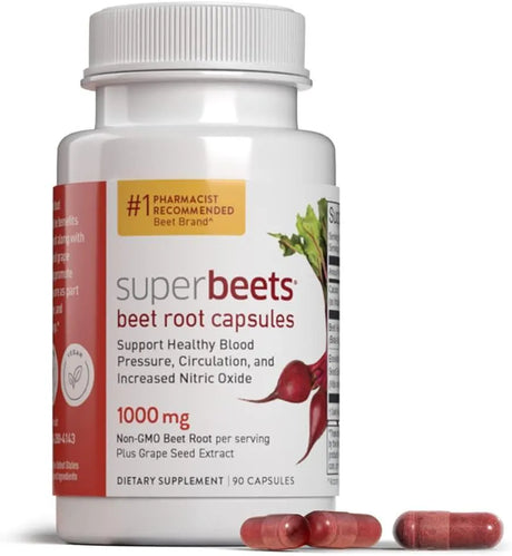 HUMANN - humanN SuperBeets Beet Root 1000Mg. 90 Capsulas - The Red Vitamin MX - Suplementos Alimenticios - {{ shop.shopifyCountryName }}