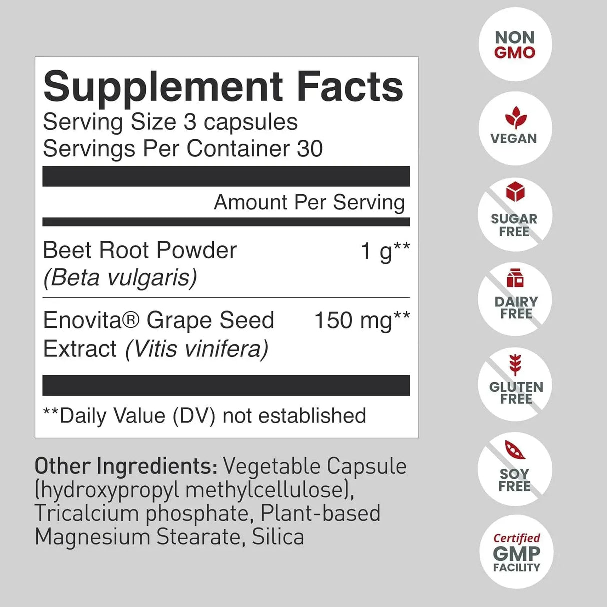 HUMANN - humanN SuperBeets Beet Root 1000Mg. 90 Capsulas - The Red Vitamin MX - Suplementos Alimenticios - {{ shop.shopifyCountryName }}