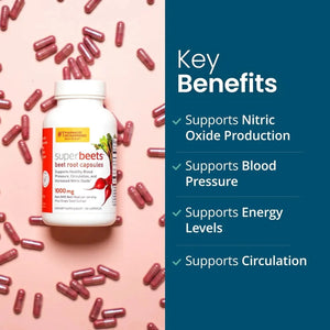 HUMANN - humanN SuperBeets Beet Root 1000Mg. 90 Capsulas - The Red Vitamin MX - Suplementos Alimenticios - {{ shop.shopifyCountryName }}