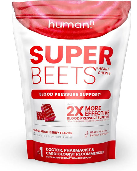 HUMANN - humanN SuperBeets Heart Chews 60 Masticables - The Red Vitamin MX - Suplementos Alimenticios - {{ shop.shopifyCountryName }}