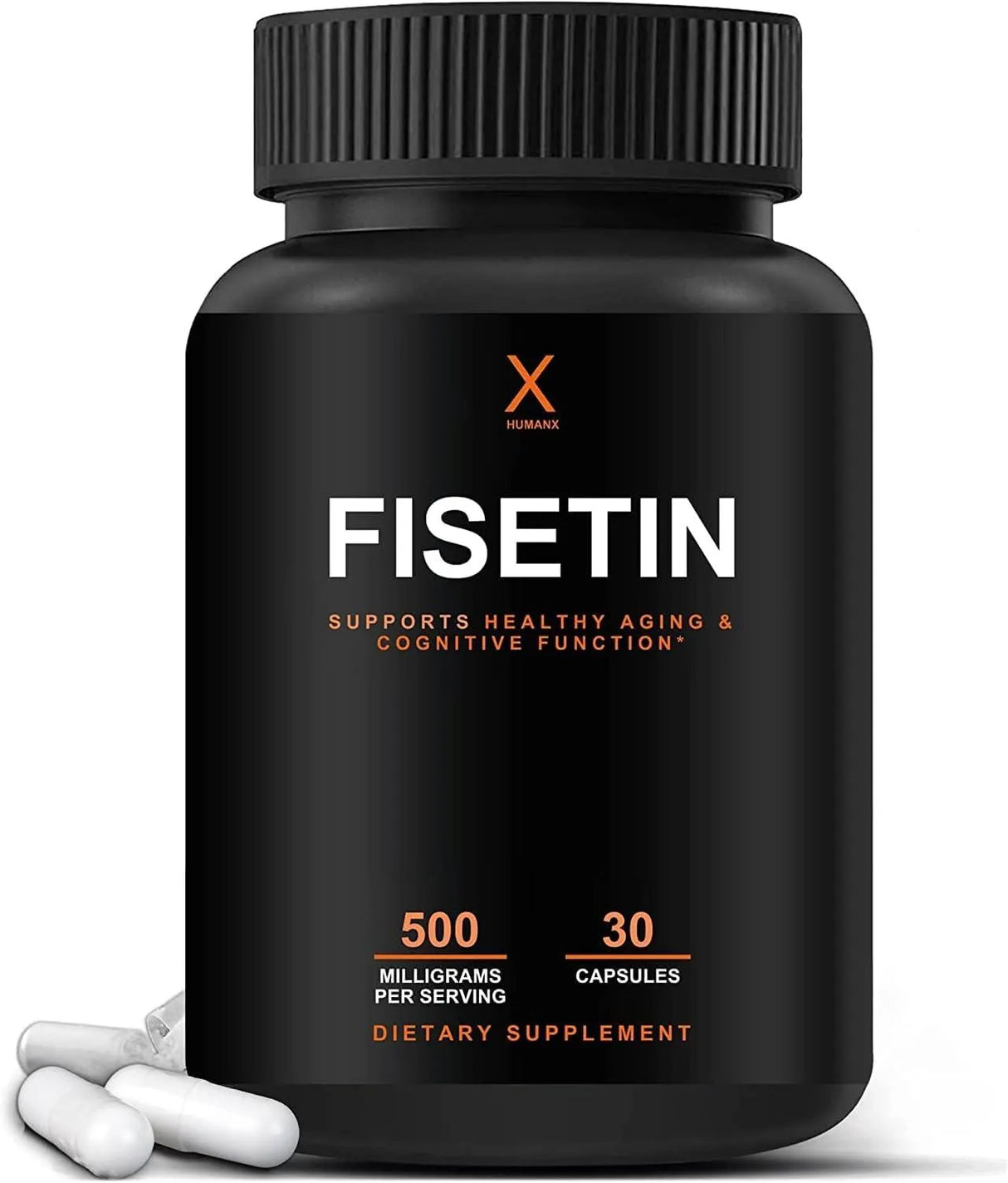 HUMANX - Humanx Fisetin 500Mg. 60 Capsulas - The Red Vitamin MX - Suplementos Alimenticios - {{ shop.shopifyCountryName }}