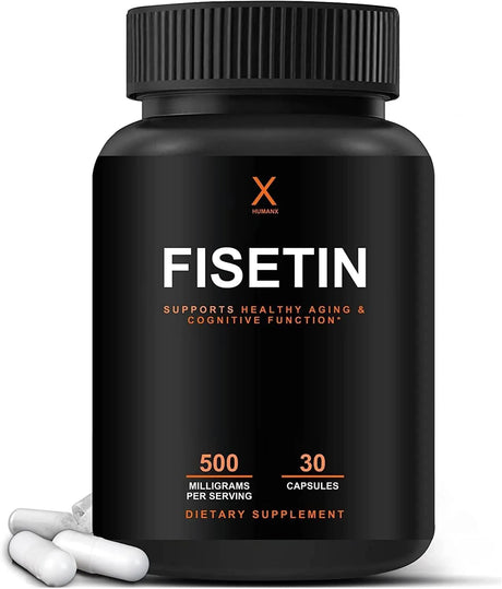 HUMANX - Humanx Fisetin 500Mg. 60 Capsulas - The Red Vitamin MX - Suplementos Alimenticios - {{ shop.shopifyCountryName }}