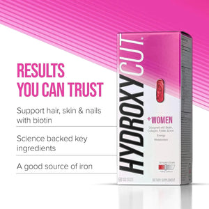 HYDROXYCUT - Hydroxycut + Women Pills with Biotin & Collagen Hair Nails and Skin 60 Capsulas 2 Pack - The Red Vitamin MX - Suplementos Alimenticios - {{ shop.shopifyCountryName }}