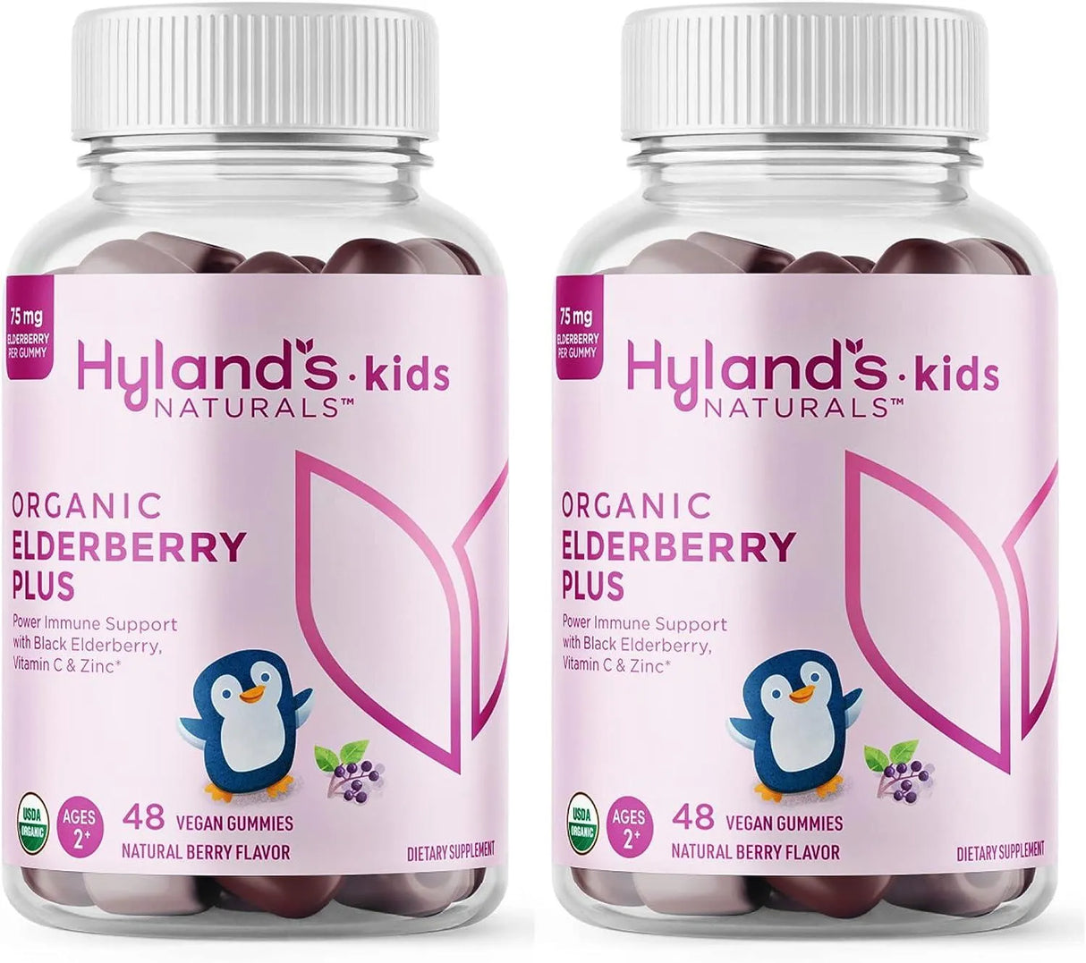 HYLAND´S - Hyland's Naturals Kids Organic Elderberry Plus Gummies 96 Gomitas - The Red Vitamin MX - Suplementos Alimenticios - {{ shop.shopifyCountryName }}