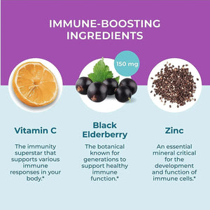 HYLAND´S - Hyland’s Naturals Organic Elderberry 60 Gomitas - The Red Vitamin MX - Suplementos Alimenticios - {{ shop.shopifyCountryName }}