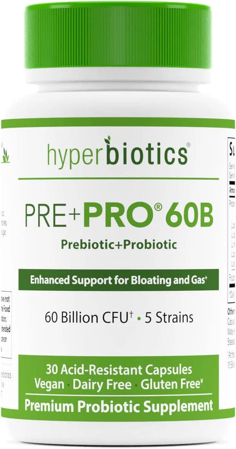 HYPERBIOTICS - Hyperbiotics Pre Pro Vegan Probiotics + Prebiotics 30 Capsulas - The Red Vitamin MX - Suplementos Alimenticios - {{ shop.shopifyCountryName }}