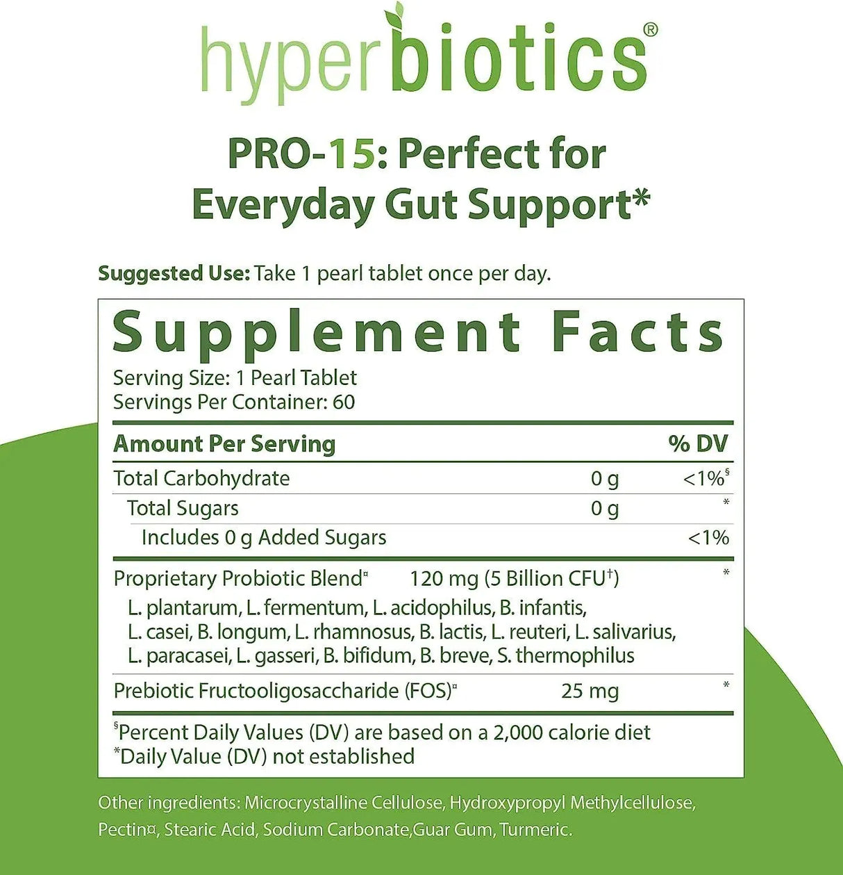 HYPERBIOTICS - Hyperbiotics Pro 15 Vegan Probiotic Supplement 60 Perlas - The Red Vitamin MX - Suplementos Alimenticios - {{ shop.shopifyCountryName }}
