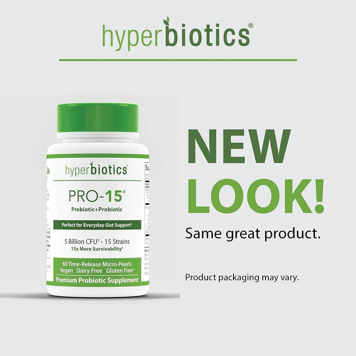 HYPERBIOTICS - Hyperbiotics Pro 15 Vegan Probiotic Supplement 60 Perlas - The Red Vitamin MX - Suplementos Alimenticios - {{ shop.shopifyCountryName }}