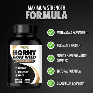 IDEA HEALTH - Idea Health Horny Goat Weed 1275Mg. 120 Capsulas - The Red Vitamin MX - Suplementos Alimenticios - {{ shop.shopifyCountryName }}