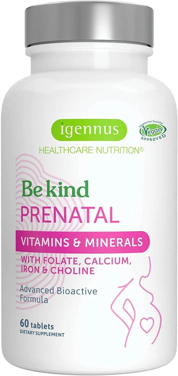 IGENNUS - Igennus Advanced Prenatal Multivitamin 60 Tabletas - The Red Vitamin MX - Suplementos Alimenticios - {{ shop.shopifyCountryName }}