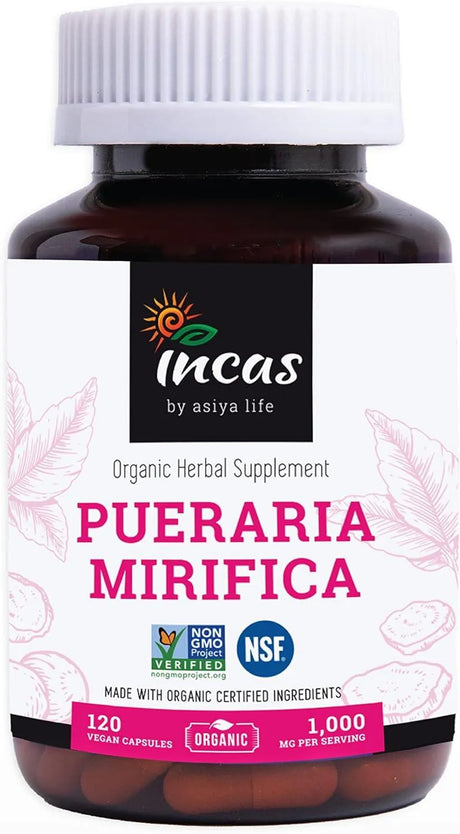 INCAS - INCAS Organic Pueraria Mirifica 500Mg. 120 Capsulas - The Red Vitamin MX - Suplementos Alimenticios - {{ shop.shopifyCountryName }}