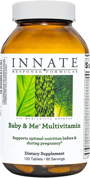 INNATE - INNATE Response Formulas, Baby & Me Multivitamin 120 Tabletas - The Red Vitamin MX - Suplementos Alimenticios - {{ shop.shopifyCountryName }}