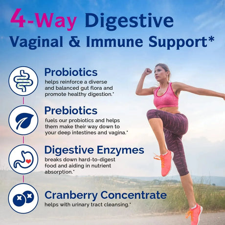 INNATE VITALITY - Innate Vitality Women's Probiotics 120 Billion CFU 30 Capsulas - The Red Vitamin MX - Suplementos Alimenticios - {{ shop.shopifyCountryName }}