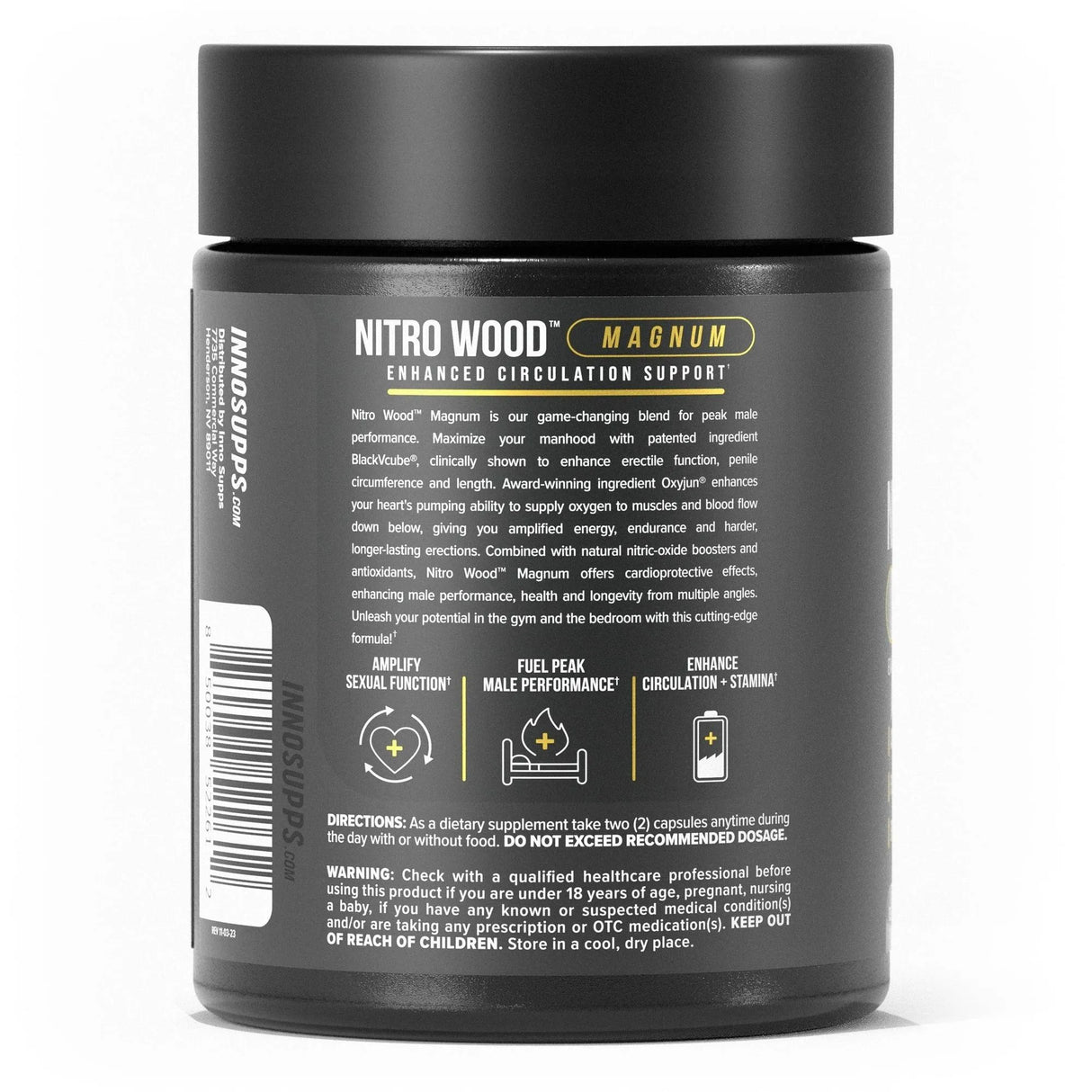 INNOSUPPS - InnoSupps Nitro Wood Magnum 60 Capsulas. - The Red Vitamin MX - Suplementos Alimenticios - {{ shop.shopifyCountryName }}