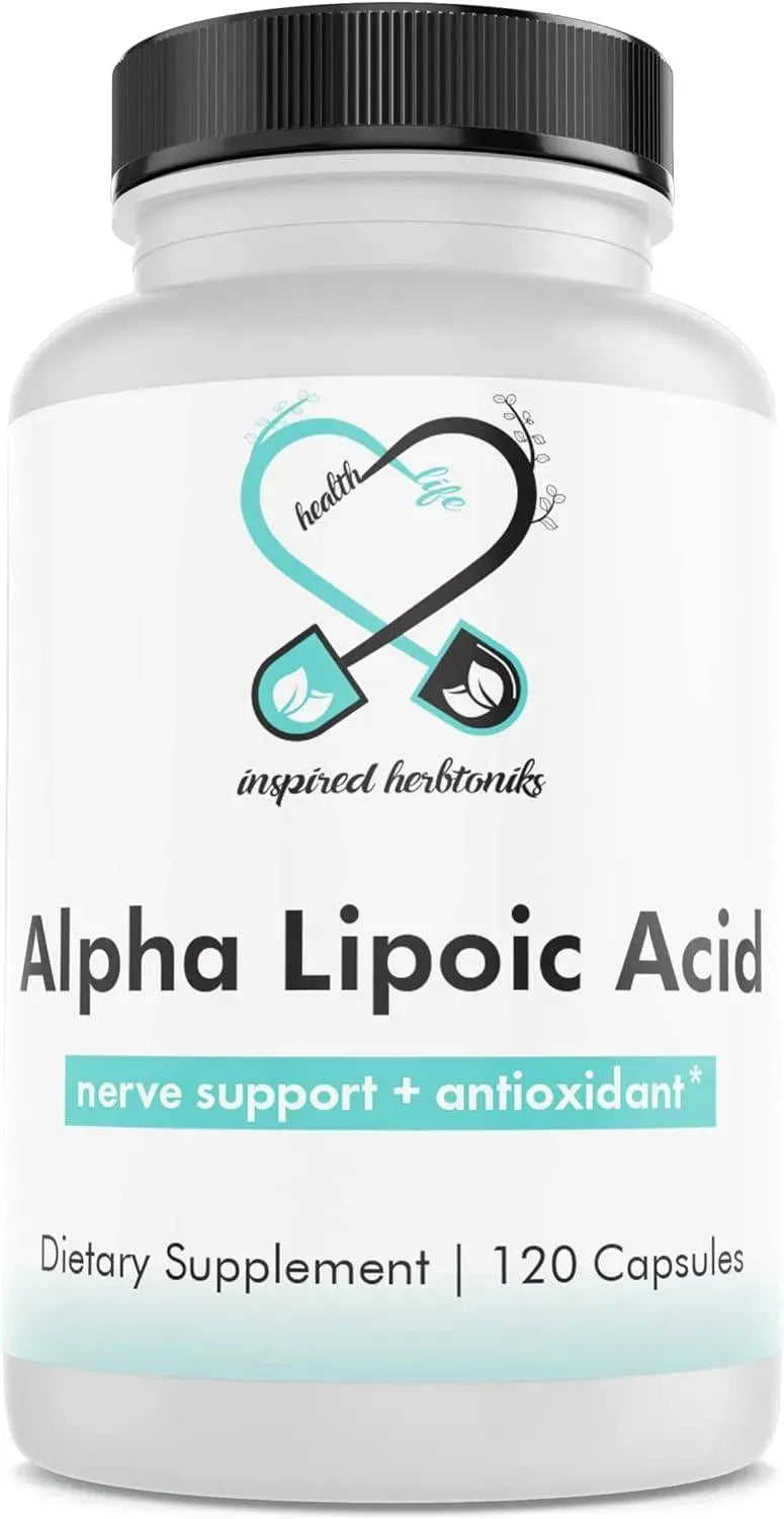 INSPIRED HERBOTONIKS - Inspired Herbtoniks Alpha Lipoic Acid 600Mg. 120 Capsulas - The Red Vitamin MX - Suplementos Alimenticios - {{ shop.shopifyCountryName }}