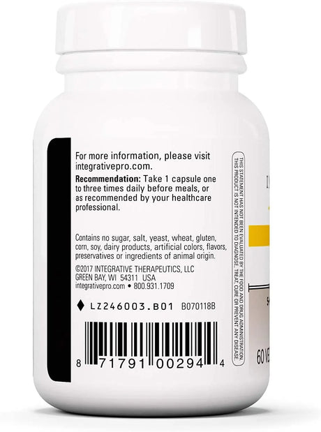 INTEGRATIVE THERAPEUTICS - Integrative Therapeutics - 5-HTP 5-Hydroxytryptophan 60 Capsulas - The Red Vitamin MX - Suplementos Alimenticios - {{ shop.shopifyCountryName }}