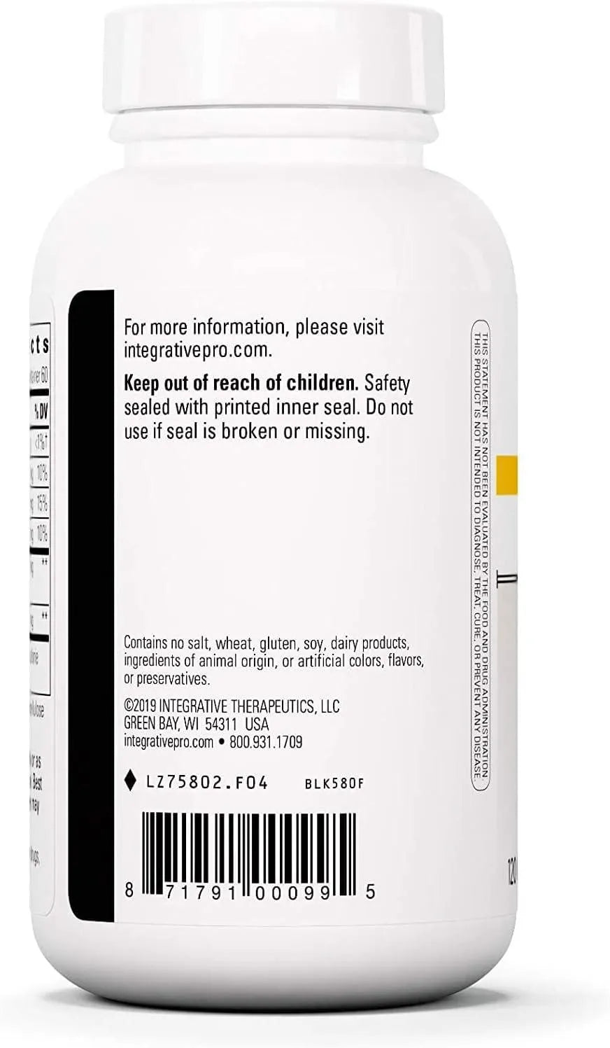 INTEGRATIVE THERAPEUTICS - Integrative Therapeutics Cellular Forte IP-6 and Inositol 120 Capsulas - The Red Vitamin MX - Suplementos Alimenticios - {{ shop.shopifyCountryName }}