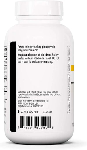 INTEGRATIVE THERAPEUTICS - Integrative Therapeutics Cellular Forte IP-6 and Inositol 120 Capsulas - The Red Vitamin MX - Suplementos Alimenticios - {{ shop.shopifyCountryName }}