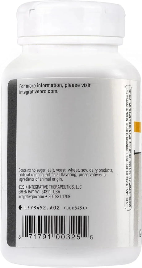 INTEGRATIVE THERAPEUTICS - Integrative Therapeutics Fiber Formula 120 Capsulas - The Red Vitamin MX - Suplementos Alimenticios - {{ shop.shopifyCountryName }}
