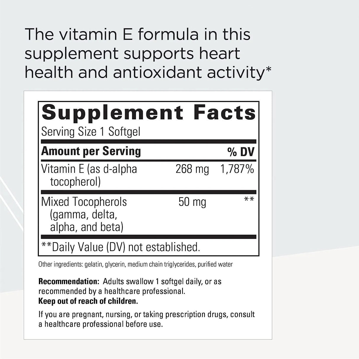 INTEGRATIVE THERAPEUTICS - Integrative Therapeutics Vitamin E 60 Capsulas Blandas - The Red Vitamin MX - Suplementos Alimenticios - {{ shop.shopifyCountryName }}