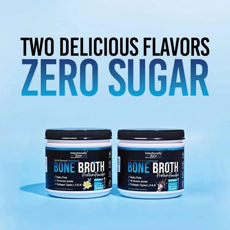 INTENTIONALLY BARE - Intentionally Bare Bone Broth Organic Protein Powder Vanilla 467Gr. - The Red Vitamin MX - Suplementos Alimenticios - {{ shop.shopifyCountryName }}