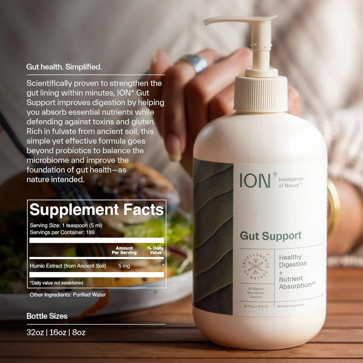 ION - ION Gut Support Liquid 236Ml. - The Red Vitamin MX - Suplementos Alimenticios - {{ shop.shopifyCountryName }}