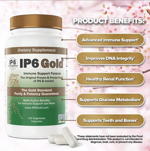 IP6 GOLD - IP6 Gold Immune Support Formula 120 Capsulas - The Red Vitamin MX - Suplementos Alimenticios - {{ shop.shopifyCountryName }}